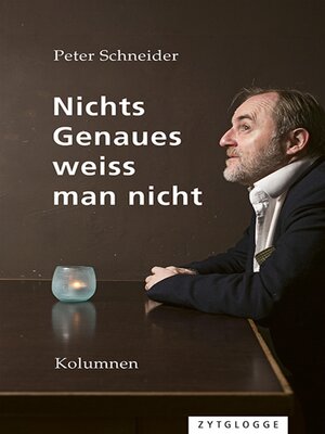 cover image of Nichts Genaues weiss man nicht